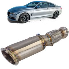 Downpipe Βελτίωσης  +20-30HP ΕΧΤΡΑ κατάλληλο για σειρά 4 BMW F32 F33 F36 420i 428i