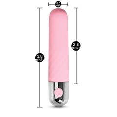 3.8" Pink 10-Speed USB Silicone Vibrator-thumb-5