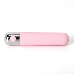 3.8" Pink 10-Speed USB Silicone Vibrator-thumb-1