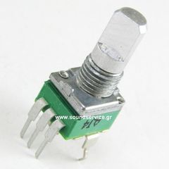 10mm MONO 10KB ΠΟΤΕΝΣΙΟΜΕΤΡΟ ΠΕΡΙΣΤΡΟΦΙΚΟ ΣΑΣΙ ΑΞΟΝΑΣ FLAT 10mm 103B
