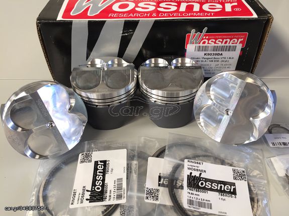 Peugeot 106 XSI 78.5MM 11,8:1 – Wossner Piston Kit 1000hp+ Καλεστε μας για τιμη..