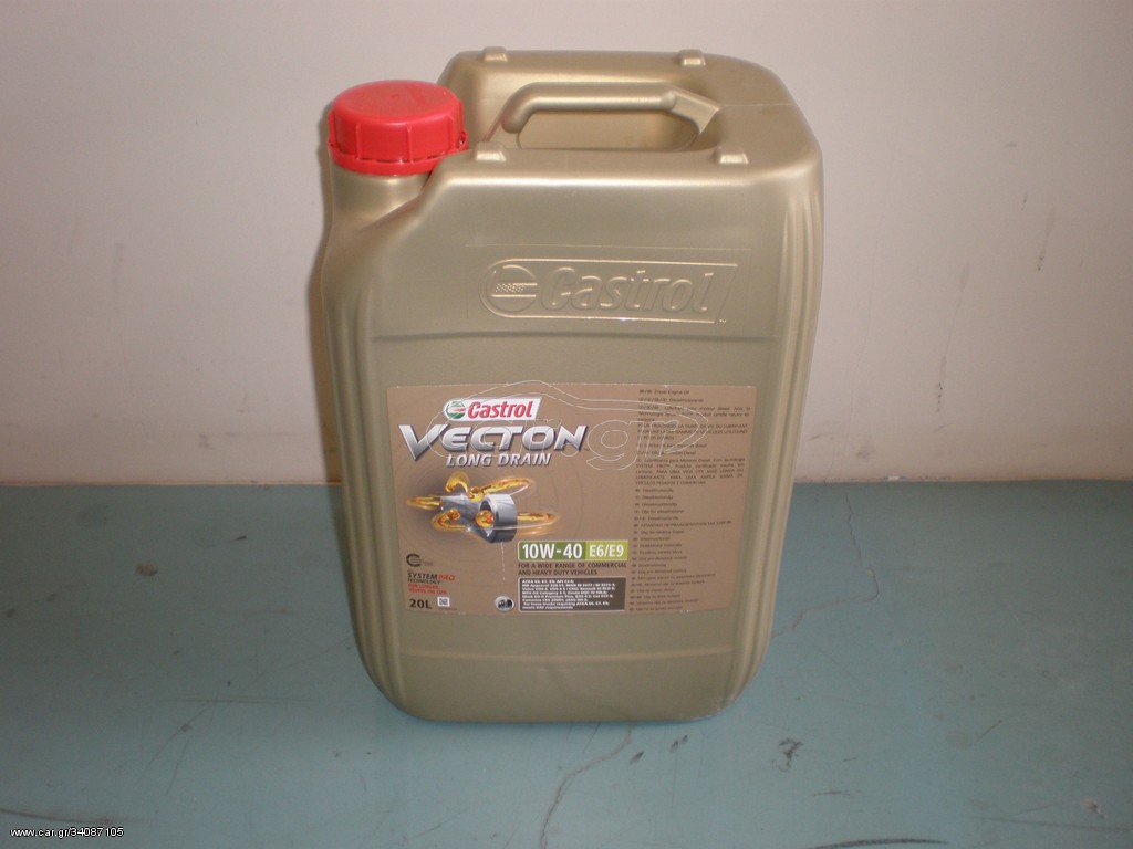 CASTROL 10W40 E6/E9 20L