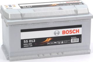 Bosch S5013 100AH 830A   0092S50130, BOSCH BOSCH ΜΠΑΤΑΡΙΑ S5 BLACK LINE (100Ah/830A) ΔΕΞ. 353x175x190-thumb-1