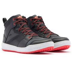 ΜΠΟΤΑΚΙΑ SUBURB D-WP SHOES BLACK/WHITE/RED-LAVA 17700010 | DAINESE