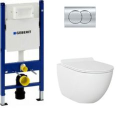 KAZANAKI ΕΝΤΙΧΟΙΣΜΟΥ GEBERIT ΣΕΤ ΜΕ ΛΕΚΑΝΗ RIMLESS ΚΟΜΠΛΕ