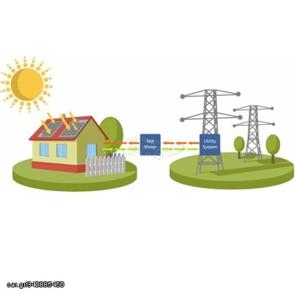 Πακέτο Φωτοβολταϊκών για Αυτοπαραγωγή Net metering 4.98kWp Μονοφασικό Ετήσιας Παραγωγής 6474kWh (Φ/Β πάνελ JA Solar,inverter Kostal,πίνακες AC/DC/ΑΑ,ΚΔ, Σετ μετρητή)