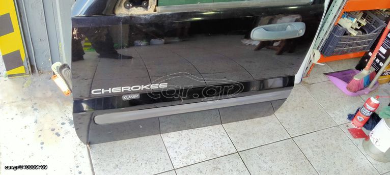  Πόρτα εμπρός αριστερά -- JEEP CHEROKEE -KJ-(2002-2008) - ORICINAL- (Μαύρη λαμαρίνα)  