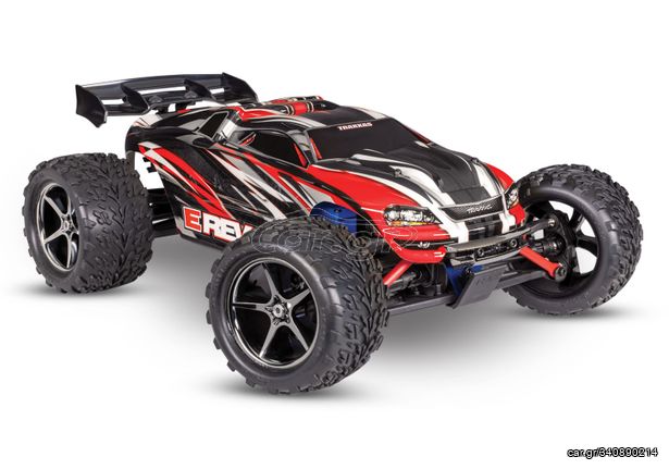 Traxxas '24 E-Revo 1/16 4WD RTR TQ Red USB-C With Batt/Charger