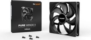 Bequiet Fan Pure Wings 3 140MM 1200RPM, 57,4CFM/97,5M3/H, 21,9dB, Lifespan 80000h, BLACK, 3YW. - (BL107)