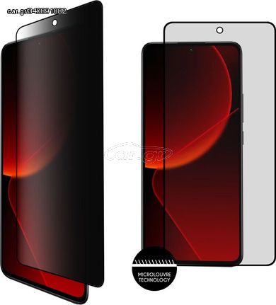 Idol 1991 Tempered Glass Xiaomi 13T 6.67'' 9H 0.25mm Privacy Antispy Semi Curved Full Glue BLACK