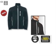 Μπουφάν εργασίας WIND SOFTSHELL Ferreli Μαύρο-thumb-1