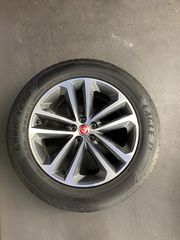 ΣΕΤ ΖΑΝΤΩΝ 19'' JAGUAR ORIGINAL 8.5X19 ΚΑΡΕ 5Χ108 & 2555519 GOODYEAR EAGLE F1 ASYMMETRIC 2 SUV DOT 3522 ΜΕ 10000 ΧΛΜ ΤΙΜΗ ΣΥΖΗΤΗΣΙΜΗ