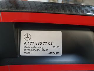 Σπόιλερ προφυλακτήρα εμπρός Carbon Mercedes A Class W177-thumb-1