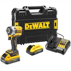 DCF921H2T-QW Μπουλονόκλειδο Μπαταρίας 1/2" 18V (2x5.0Ah) - ΜΕ ΜΠΑΤΑΡΙΑ & ΦΟΡΤΙΣΤΗ - DEWALT (#DCF921H2T-QW)
