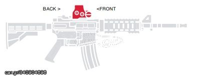 Red dot EXPS3 Eotech με απεικόνιση 3 κουκίδες ταυτόχρονα!