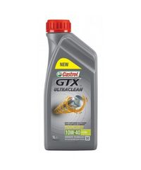 10W-40 GTX ULTRACLEAN A3 B4 CASTROL 1L   Ημισυνθετικό λιπαντικό κατάλληλο για κινητήρες βενζίνης και πετρελαίου.Διαθέτει φόρμουλα διπλής δράσης η οποία απομακρύνει και προστατεύει από το σχηματισμό τη