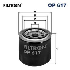 ΦΙΛΤΡΟ ΛΑΔΙΟΥ FILTRON FL-303  OP617 00014145 0166501001 05740004 05742418 09225017 1000126822 1000178875 11966035150 1220649 1220833 12445035100A 12445035100B 12915035153 12915035170 12935035150 13750