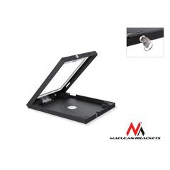MACLEAN MC-610 ADVERTISING HOLDER FOR TABLET BLACK-thumb-1
