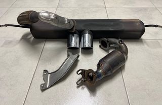 SMART FORTWO 451 BRABUS EXHAUST SYSTEM PERFORMANCE WITH CAT 200cpsi 