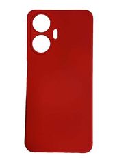 Θήκη Σιλικόνης Soft TPU Back Cover Για Realme C55 Χρώμα: Κόκκινο