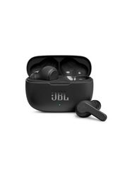 JBL Vibe 200TWS Earbud Bluetooth Handsfree Ακουστικά με Θήκη Φόρτισης Μαύρα