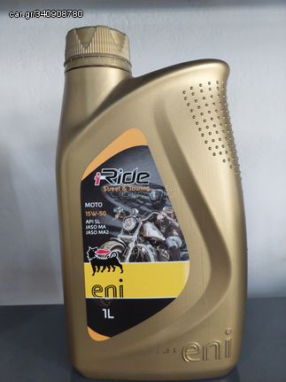 ENI I RIDE 15W-50 1LIT PIAGGIO,GILERA,APRILIA,HONDA