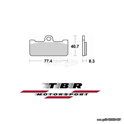 ΜΕΤΑΛΛΙΚΑ ΤΑΚΑΚΙΑ SINTER METAL PADS TBR776