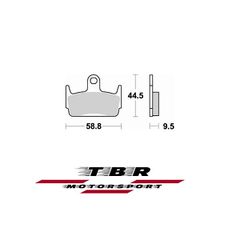 ΤΑΚΑΚΙ BRAKE PADS TBR774 PR-1 HONDA  SZX X 8RS 50 98 REAR - L