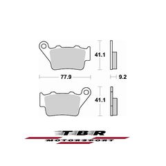 ΜΕΤΑΛΛΙΚΑ ΤΑΚΑΚΙΑ SINTER METAL PADS TBR773