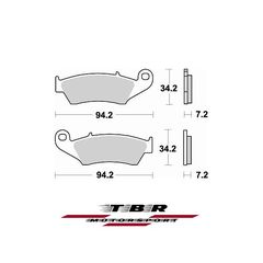 ΜΕΤΑΛΛΙΚΑ ΤΑΚΑΚΙΑ SINTER METAL PADS TBR772