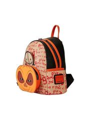Loungefly Egendary Pictures: Trick R Treat - Pumpkin Cosplay Mini Backpack (TRTBK0008)