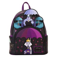 Loungefly Disney: Villains - Curse Your Hearts Mini Backpack (WDBK3465)