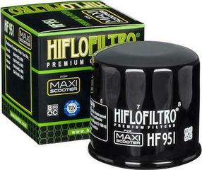 Hiflofiltro HF951 Φίλτρο Λαδιού για Honda FJS 600 Silverwing 01'-10'/Forza 250X 08'-11'/SH 300ie 07'-16'