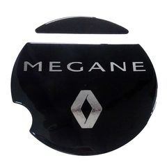 RENAULT MEGANE 4D/5D 2010-2014  ΑΥΤΟΚΟΛΛΗΤΟ ΤΑΠΑΣ ΡΕΖΕΡΒΟΥΑΡ 15,1 cm (2 ΜΕΡΗ) ΜΑΥΡΟ/ΧΡΩΜΙΟ ΜΕ ΕΠΙΚΑΛΥΨΗ ΕΠΟΞΕΙΔΙΚΗΣ ΡΥΤΙΝΗΣ (ΥΓΡΟ ΓΥΑΛΙ) - 1 ΤΕΜ.