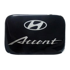 HYUNDAI ACCENT 4D/5D 2000-2006 ΑΥΤΟΚΟΛΛΗΤΟ ΤΑΠΑΣ ΡΕΖΕΡΒΟΥΑΡ 15,9 x 12,4 cm ΜΑΥΡΟ/ΧΡΩΜΙΟ ΜΕ ΕΠΙΚΑΛΥΨΗ ΕΠΟΞΕΙΔΙΚΗΣ ΡΥΤΙΝΗΣ (ΥΓΡΟ ΓΥΑΛΙ) - 1 ΤΕΜ.