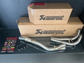 ΛΑΙΜΟΙ ΕΞΑΤΜΙΣΗΣ AKRAPOVIC YAMAHA T-MAX 530 '17-'19 , T-MAX 560 '20-'24