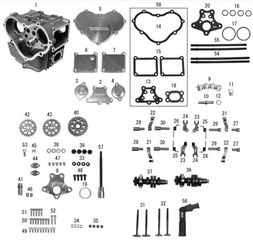 kit TAKEGAWA Desmodromic Twin Cam 4V  138cc 54x57 gia honda z50 monkey Gorilla c50 glx50 astrea supra dax  dy MODIFYING GARAGE "since1993" TAKEGAWAGR - 4miniracingparts,gr