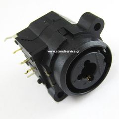 NEUTRIK COMBO-7 ΒΥΣΜΑ ΔΙΠΛΟ XLR + JACK ΟΡΙΖΟΝΤΙΟ NCJ6FI-H-0