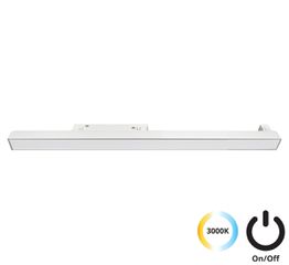Linear Λευκό L:600 3 CCT switch Magnetic (ON-OFF) Viokef 4244304S