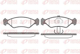 Remsa Σετ τακάκια, Δισκόφρενα - 0285.20
