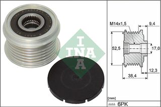 Ina Ελεύθερη Περιστροφή Γεννήτριας - 535 0329 10