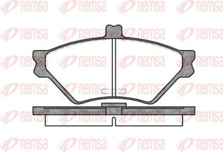 Remsa Σετ τακάκια, Δισκόφρενα - 0574.00