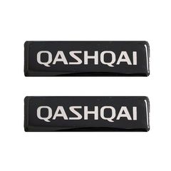 NISSAN QASHQAI ΣΗΜΑΤΑ ΒΙΔΩΤΑ 10 Χ 3 cm ΕΠΟΞΕΙΔΙΚΗΣ ΡΥΤΙΝΗΣ (ΥΓΡΟ ΓΥΑΛΙ) ΣΕ ΜΑΥΡΟ/ΧΡΩΜΙΟ ΓΙΑ ΠΑΤΑΚΙΑ - 2 ΤΕΜ.