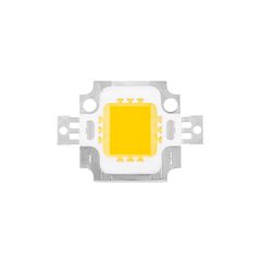 GloboStar® 73763 Υψηλής Ισχύος LED COB BRIDGELUX 10W 800lm DC 28-32V - M2.9 x P2 x Y0.3cm - Θερμό Λευκό 2700K - 2 Χρόνια Εγγύηση