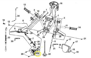 Τακάκια Sym Mio.50i E4 45105-EAA-000-A