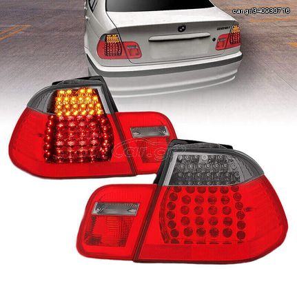 Πισινά Φανάρια Set Για Bmw 3 E46 Sedan 01-05 Led Κόκκινο/Φιμέ Eagle Eyes