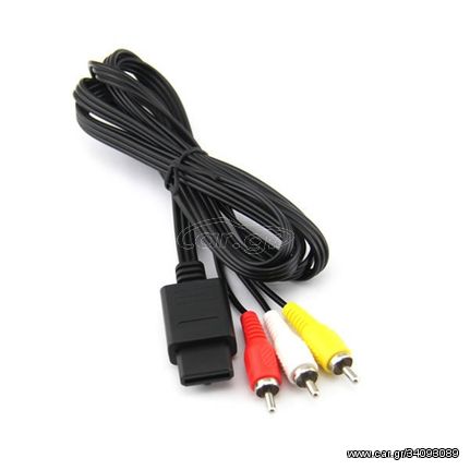 Καλώδιο RCA AV Cable για Nintendo Gamecube / N64/ SNES