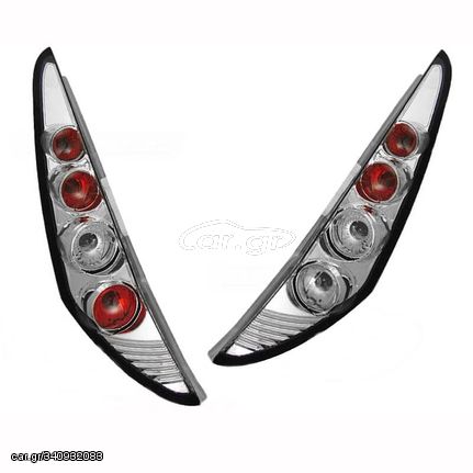 Πισινά Φανάρια Set Για Fiat Punto 3D 99-03 Χρωμίου Sonar