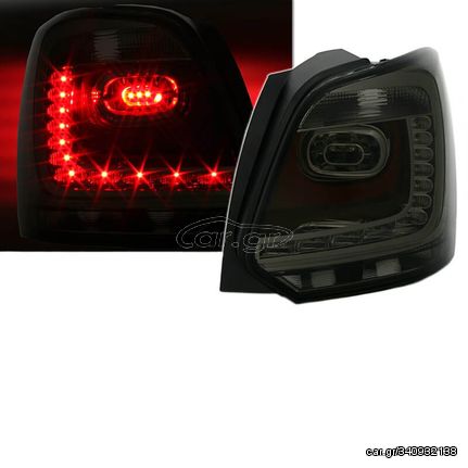 Πισινά Φανάρια Set Για Vw Polo 6R 09-14 Led GTI Look Φιμέ Eagle Eyes