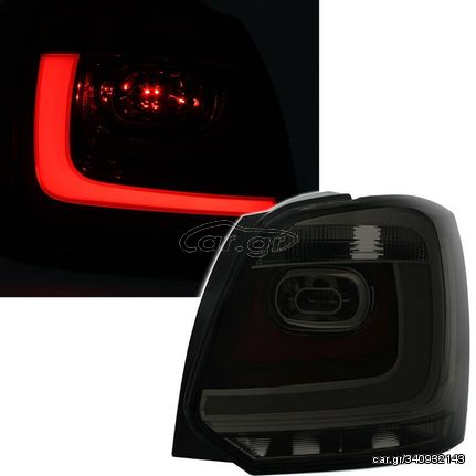 Πισινά Φανάρια Set Για Vw Polo 6R 09-14 Led Bar GTI Look Φιμέ Eagle Eyes